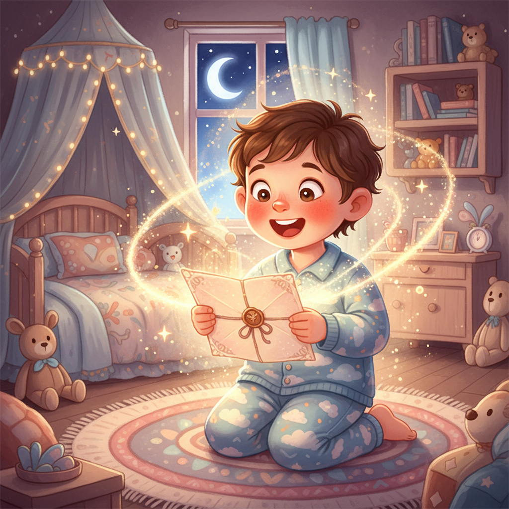 Child's magical moment of discovery - Illustration for Birthday Fairy Letter for Child Who Hates Birthdays | Tips