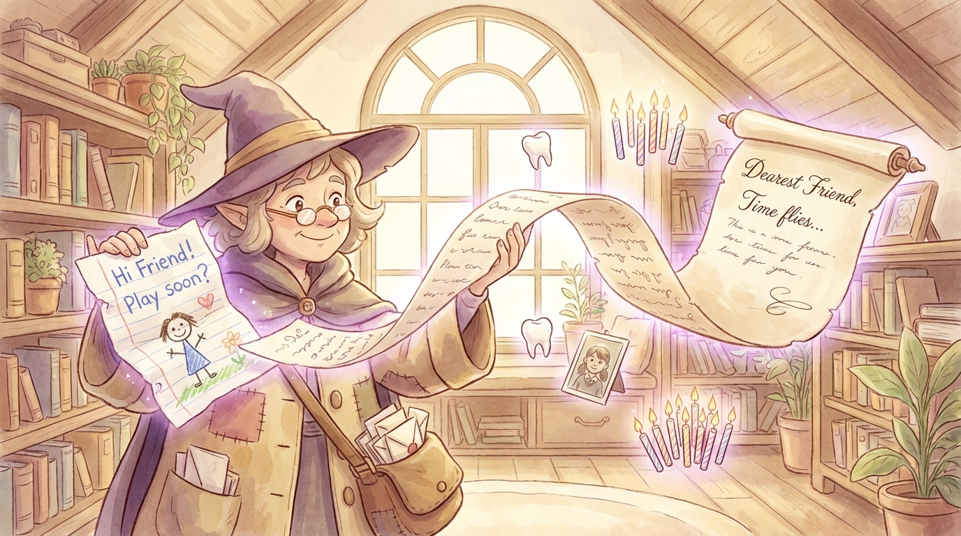 Creating Family Letter Traditions That Last Generations - Illustration section 1