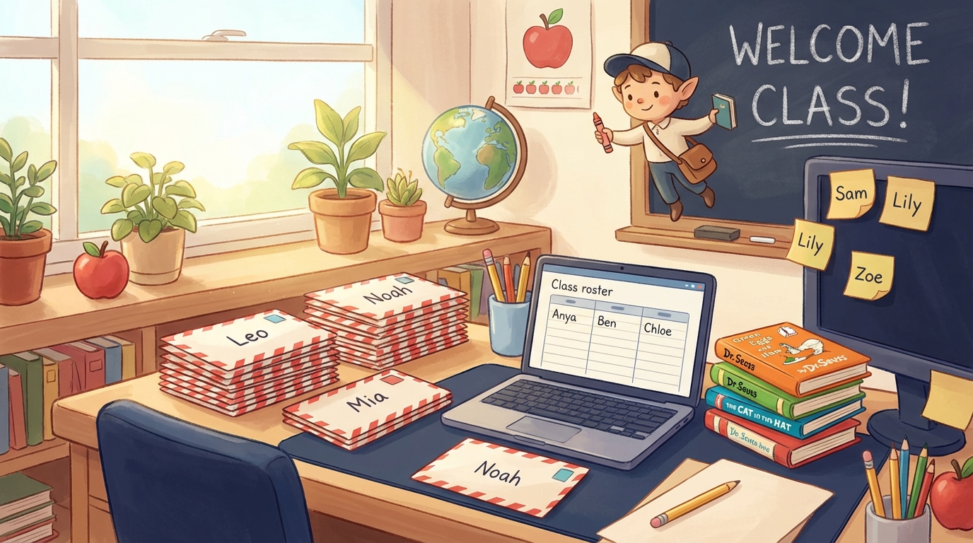 Dr Seuss Day Letters from Cat in the Hat for Students - Illustration section 2