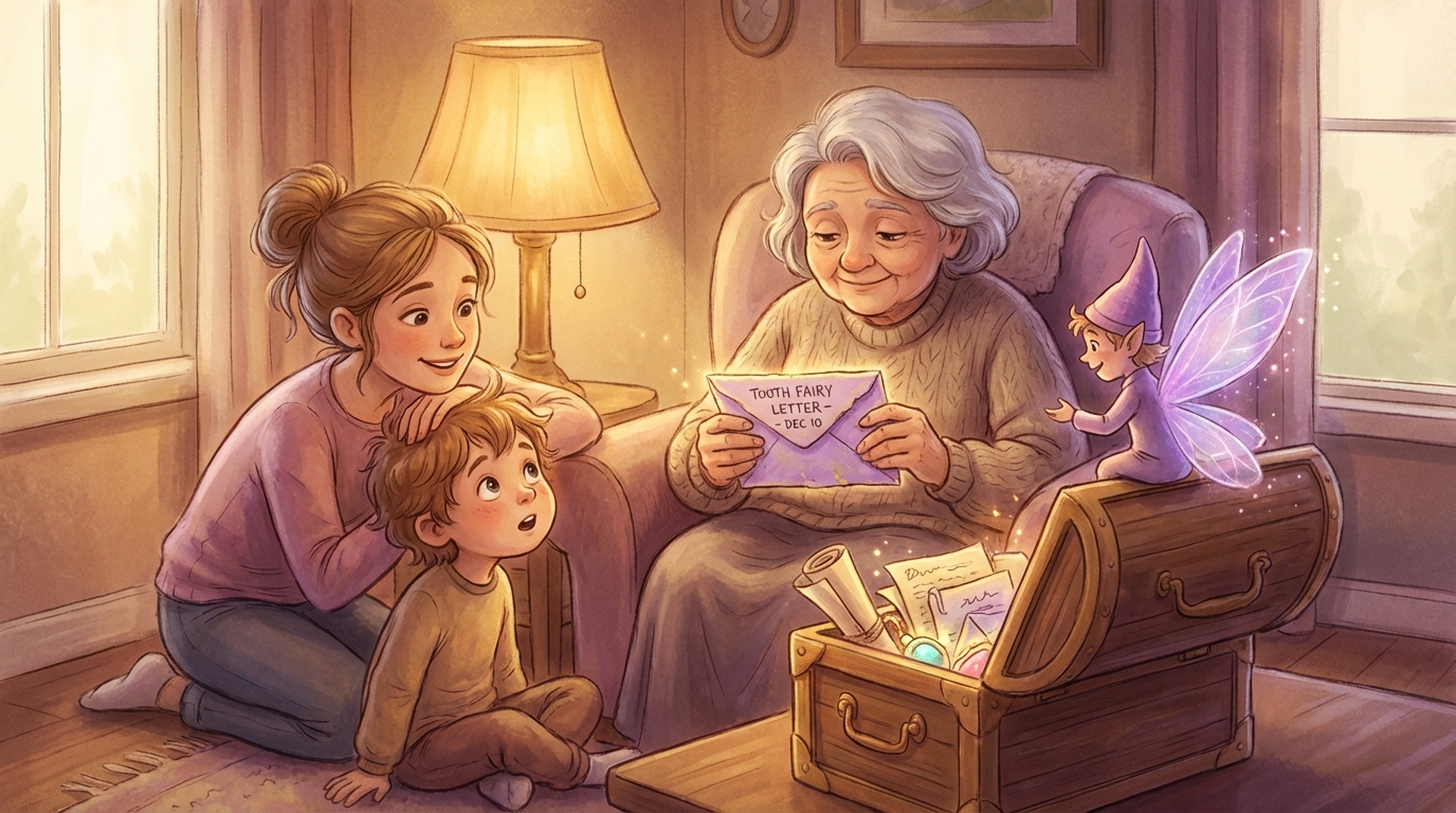 How Grandparents Can Join Magical Letter Traditions - Illustration section 2