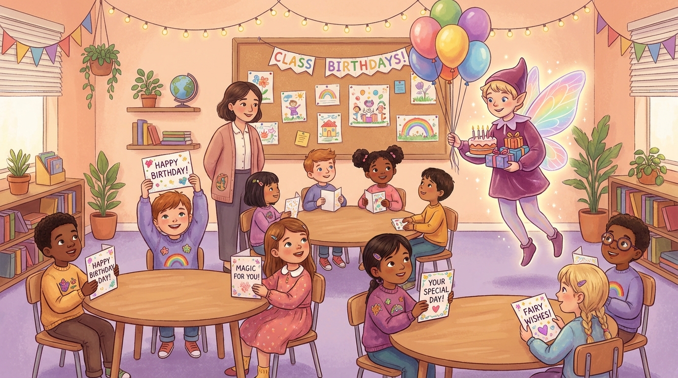 Personalized Birthday Fairy Letters by Age Guide - Illustration section 2