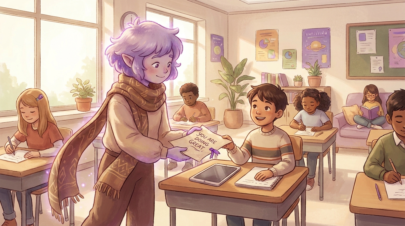 Personalized Letters for Child Anxiety and Fears - Illustration section 1