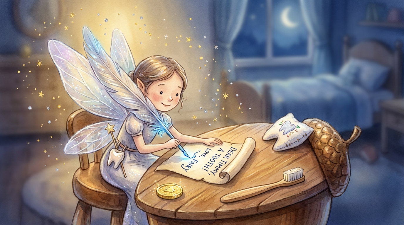 Tooth Fairy Letter for Skeptical Child: Restore the Magic