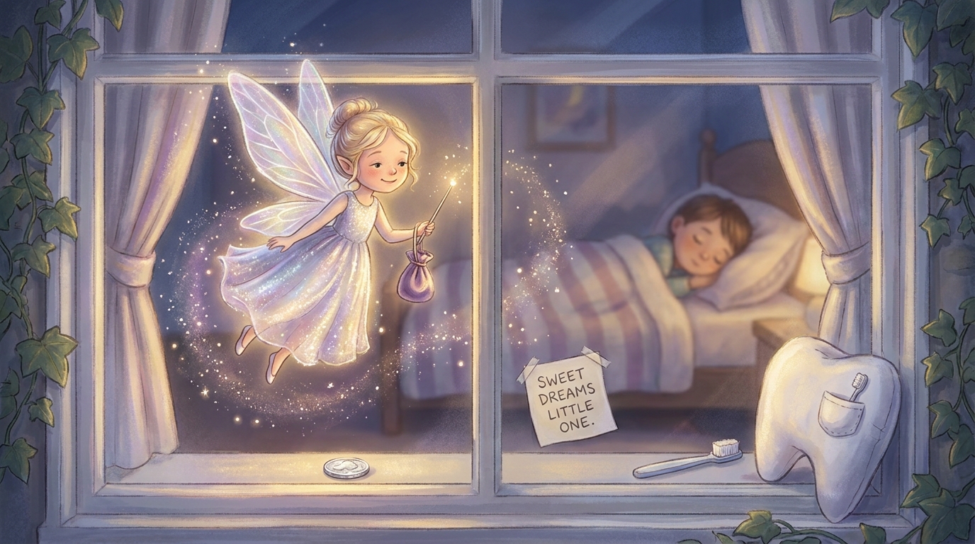 Tooth Fairy Letters That Comfort Scared Children